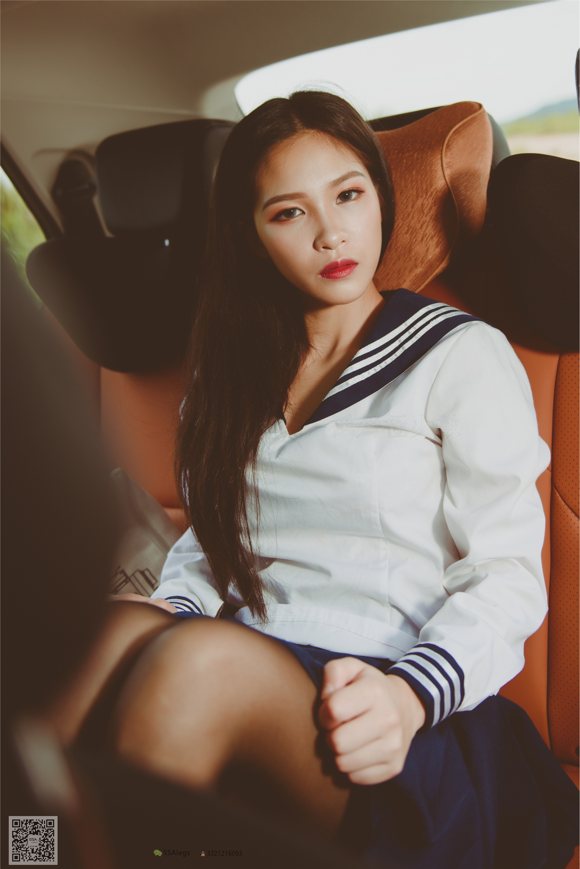 SSA丝社 NO.017 佳佳 小丝妹佳佳练车记